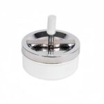 Ashtrays Rot‑ashtray operated by finger pressing and twisting