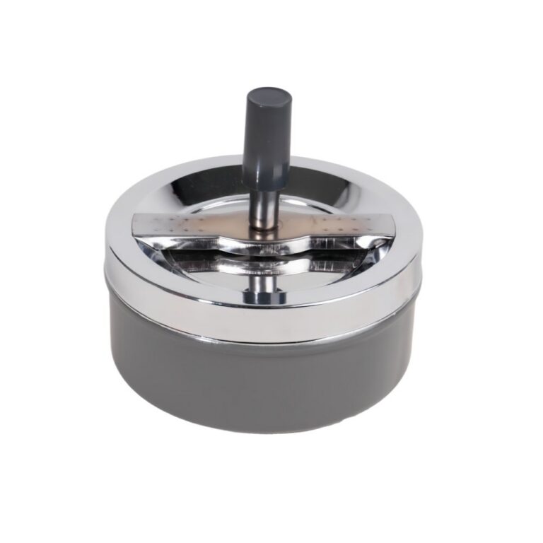 Ashtrays Rot‑ashtray operated by finger pressing and twisting