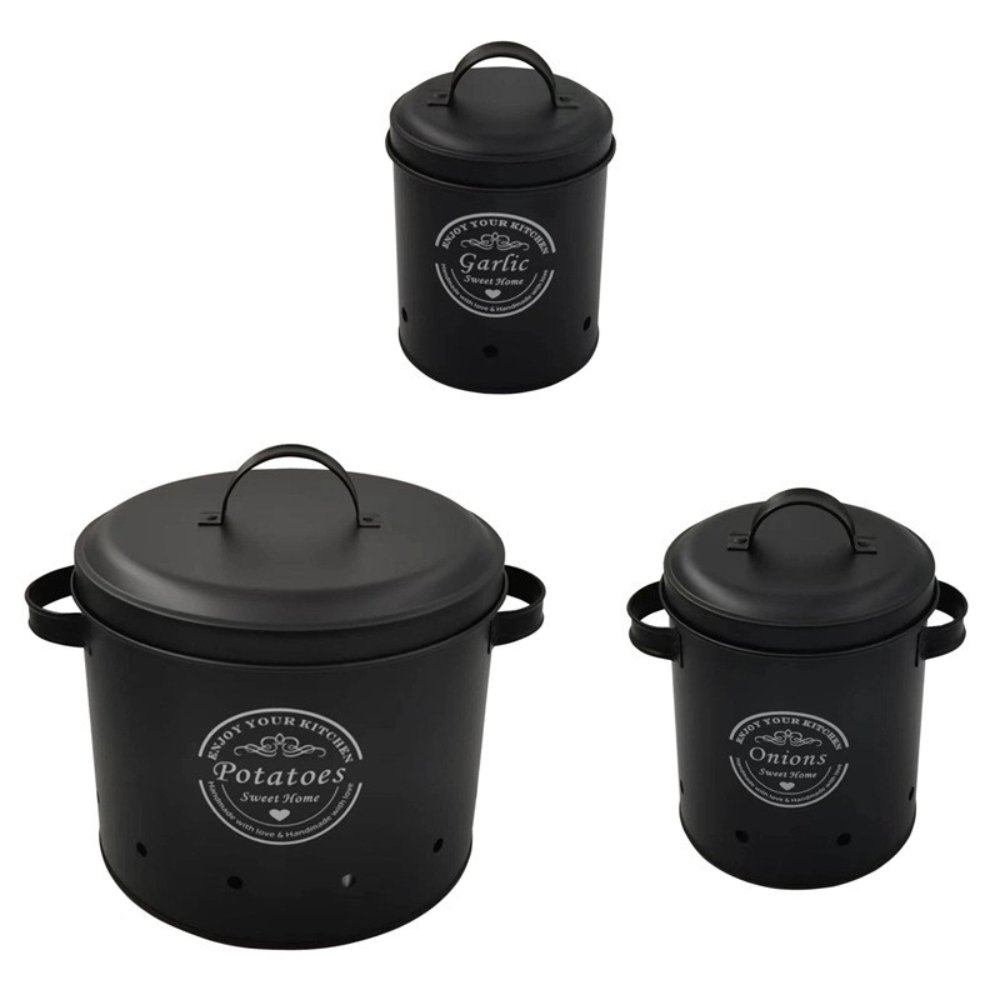 Boxes Onion & Potato Storage Container Set of 3